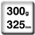 300g(10.6oz) / 325mm(6ptsHL) (£0)